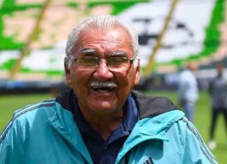 Esta mañana a los 93 años de edad falleció la leyenda del fútbol en México, Antonio «La Tota» Carvajal.