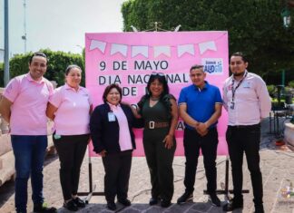 Autoridades municipales de Santiago Maravatío encabezaron la Feria Municipal Salud.