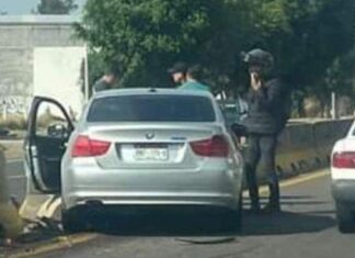 Mientras conducía su vehículo un hombre fue ejecutado en Morelia Mich.