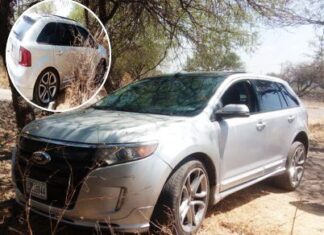 RECUPERAN EN CORTAZAR CAMIONETA CON REPORTE DE ROBO.