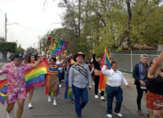 Marcha de la comunidad LGBTTTIQ+ de Salamanca