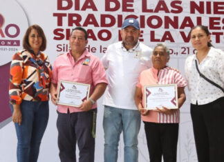 Para resaltar una de las tradiciones de Silao se celebró el día de las nieves.