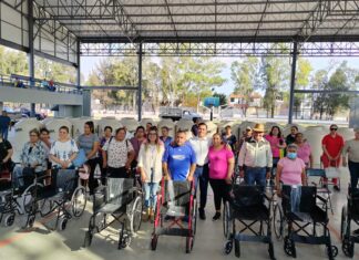 En Salvatierra se continúa con el apoyo a personas con discapacidad así como a familias con el mejoramiento de su vivienda