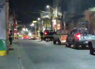 Asesinan a motociclista en la calle Heroico Colegio Militar, en la zona centro de Valle de Santiago.