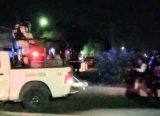 Localizan el cuerpo de una persona sin vida y con visibles huellas de violencia en uelto en una cobija , en la colonia Gran Hacienda en Celaya.