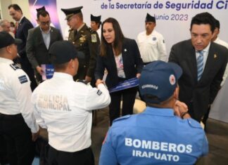 La Secretaría de Seguridad Ciudadana de Irapuato (SSCI), realizó la tercera entrega de estímulos económicos a elementos de la corporación.