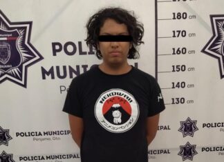 Detienen a sujeto por presunto acoso a mujer en Zona Centro en Penjamo.