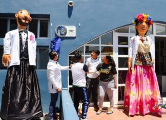 Se realizó la Revelación de insignias de Planeth Youth en la Dirección de Seguridad Pública y UMAPS Santiago Maravatío.