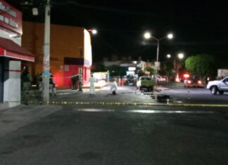 Policía que resultó lesionado en ataque a elementos en un puesto de tacos ayer en Celaya, falleció horas después cuando recibía atención médica.