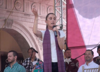 Sin justicia social no habrá seguridad en Guanajuato: Claudia Sheinbaum.