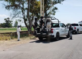 Localizan en parcelas de Villagrán a un hombre muerto y otro herido por arma de fuego.