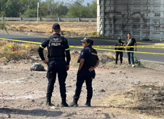 Localizan restos humanos de una persona desmembradas en la prolongación Hidalgo de la colonia La Cruz, en Salamanca.