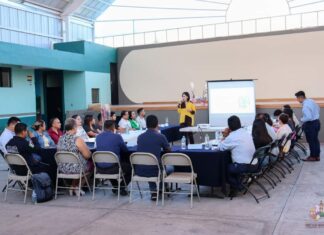 Primera sesión ordinaria del Sistema de Protección Integral de Derechos de Niñas, Niños y Adolescentes (SIPINNA), en Santiago Maravatío