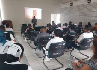 Recibe personal de UMF No. 56 del IMSS capacitación en materia de Derechos Humanos, por parte de PRODHEG