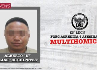FGEG: QUEDA EN PRISIÓN MULTIHOMICIDA DE LEÓN