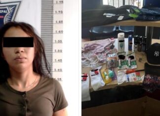 Policía de Guanajuato detuvo a una pareja como presuntos responsables de robo en varias tiendas departamentales