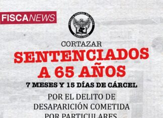 Obtiene la Fiscalía General del Estado fallo de sentencia por más de 65 años en contra de una mujer y dos hombres, por el delito de desaparición cometida por particulares.