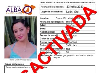 Localizan sin vida a mujer reportada como desaparecida desde el pasado 23 de julio en León,.