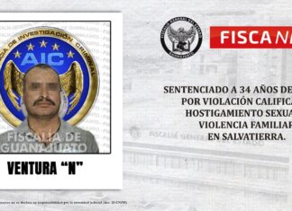 VIOLADOR ES SENTENCIADO A MÁS DE 30 AÑOS DE CÁRCEL EN SALVATIERRA