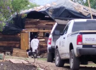 Dentro de una choza en Morelia fue localizado un joven de 20 años quien fue asesinado.