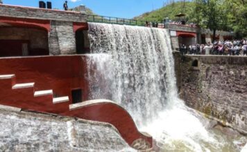 Capitalinos cumplen un año más con la Apertura de la Presa de la Olla.