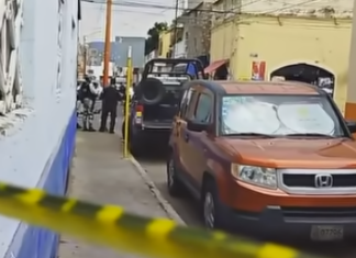 Un hombre fue ejecutado en la vía pública de la zona centro en Valle de Santiago.