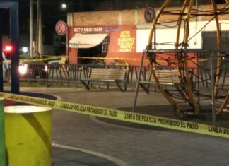 Ataque armado en un negocio de venta de cristales en el Barrio de Tierra Blanca, dejo un saldo de un hombre muerto y otro más gravemente herido.