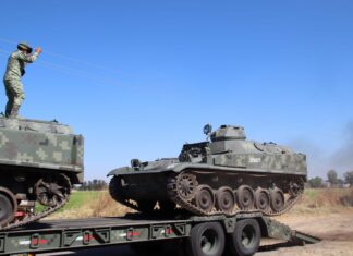 Guardia Nacional, Ejército Mexicano, CENFI-CNI, FGR y FGEG aseguran posible droga, armamento, vehículos y 15 inmuebles en Guanajuato.