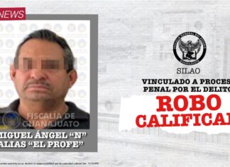 “EL PROFE” FUE DETENIDO POR ROBO CALIFICADO EN SILAO
