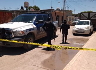 Agreden a balazos al Director de Seguridad Pública de Villagrán y su escolta, está mañana en la comunidad de San Antonio de Las Maravillas.