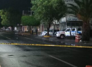 Atacan balazos a elementos de Tránsito y Policía Vial en un retén de alcoholímetro en Celaya.