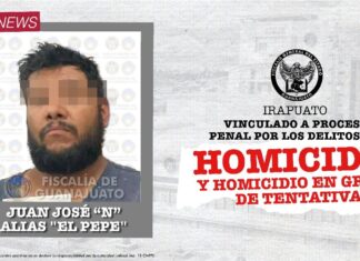 LA FISCALÍA DE GUANAJUATO CAPTURÓ A SUJETO QUE ATACÓ A BALAZOS A UNA FAMILIA EN URBI VILLAS DE IRAPUATO