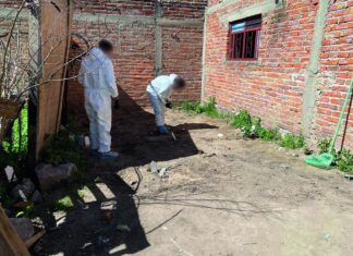 FISCALÍA DEL ESTADO ASEGURA FINCA PRESUNTAMENTE RELACIONADA CON LA DESAPARICIÓN DE CINCO JÓVENES EN EL MUNICIPIO DE LAGOS DE MORENO