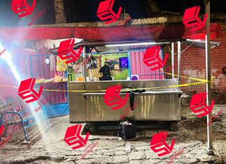 Asesinaron a una pareja que vendían tacos frente al Parque Hidalgo en la colonia Obregón, en León.