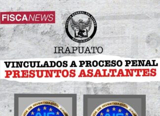 CUATRO VIOLENTOS ASALTANTES VAN A LA CÁRCEL, OPERABAN EN IRAPUATO