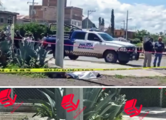 Una mujer fue ejecutada en la Calzada Juan de Dios Peza en Jaral del Progreso, la mañana de este jueves.