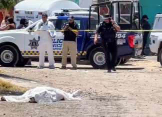 Un hombre fue ejecutado en la calle Argentina de la comunidad de San Roque en Irapuato, la tarde de este miércoles.