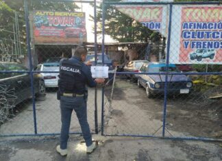 En cateo, asegura FGE de Michoacán, un vehículo con alteraciones en sus medios de identificación