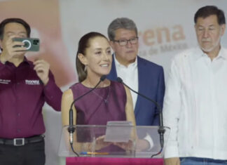 Es Claudia. Ex jefa de gobierno de la Ciudad de México es la coordinadora de la defensa de la 4T