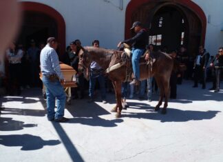 Sepultan en San Diego de la Unión a empresario ganadero desaparecido desde el.mes de junio; sus restos fueron localizados el pasado fin de semana.