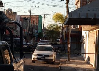 Un hombre fue asesinado a balazos en el Barrio de la Resurrección en Celaya, este martes por la tarde.