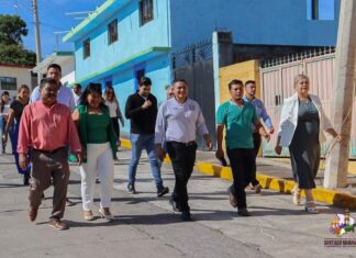 Autoridades municipales de Santiago Maravatío conmemoraron la Gesta Heroica de los Niños Héroes de Chapultepec, en la comunidad de La Leona.