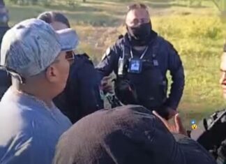 Localizan restos humanos en la comunidad de El Conejo en Irapuato; dos mujeres integrantes del colectivo de búsqueda, fueron detenidas por elementos municipales.