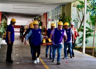 Participan unidades médicas, administrativas y de bienestar social del IMSS Guanajuato en Macro Simulacro Nacional 2023