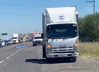 Motociclista murió arrollado en la carretera Panamericana frente a la comunidad de Rancho Nuevo en APASEO El Grande .