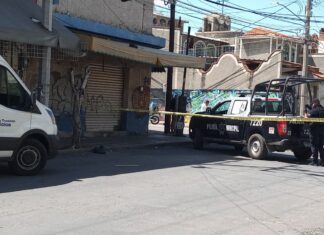 Un joven de identidad desconocida fue ejecutado cuando caminaba en la esquina de las calles León Guzmán y Sostenes Rocha en Celaya.