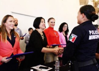 Clausuran los trabajos del Primer Curso para el Fortalecimiento del Liderazgo de las Mujeres en Instituciones Policiales.