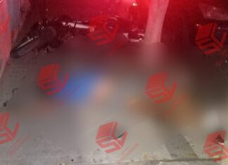 un motociclista fue asesinado a balazos en la colonia Labradores en Valle de Santiago.