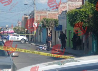 Ejecutan a ciclista en la.colonia Miravalle en Valle de Santiago.