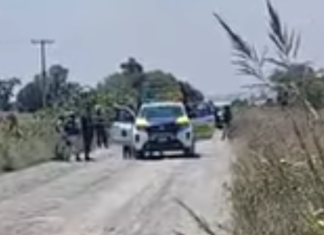 Encuentran el cadáver sin vida de una mujer , estaba encobijada y dentro de una bolsa de plástico; presentaba visibles huellas de violencia y lesiones producidas por proyectil de arma de fuego.
